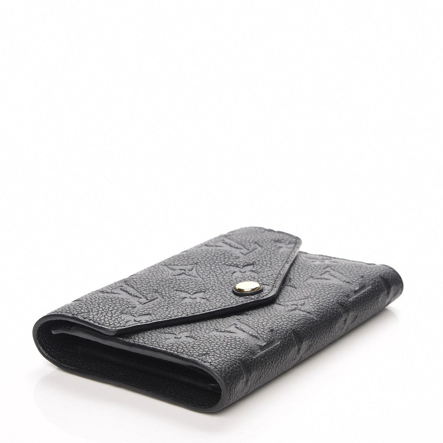 Louis Vuitton Empreinte Compact Curieuse Wallet Black 4 of 8