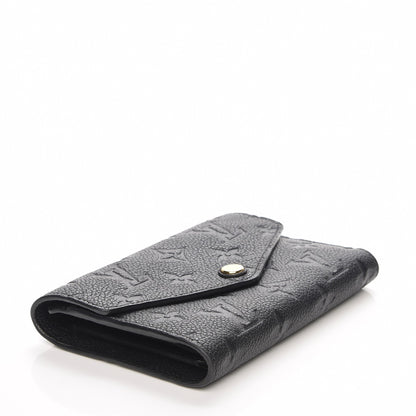 Louis Vuitton Empreinte Compact Curieuse Wallet Black 4 of 8