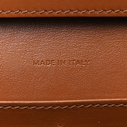 Celine Triomphe Canvas Calfskin Envelope Bag Tan 7 of 13