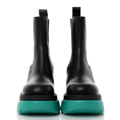 Bottega Veneta Calfskin The Flash Chelsea Boots 37.5 Black Neptune 2 of 13