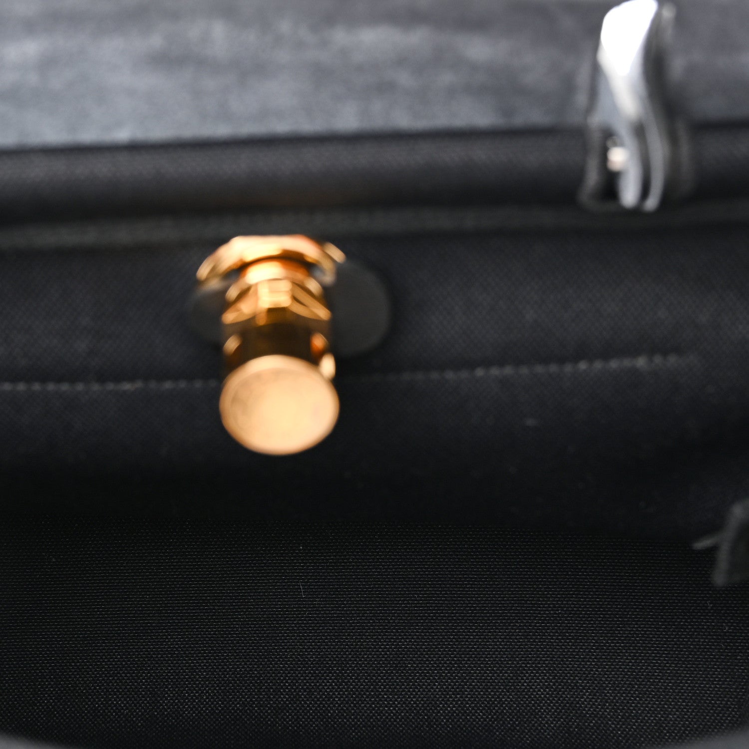 Hermes Military Toile Vache Hunter Herbag Zip Retourne 31 PM Black 6 of 11