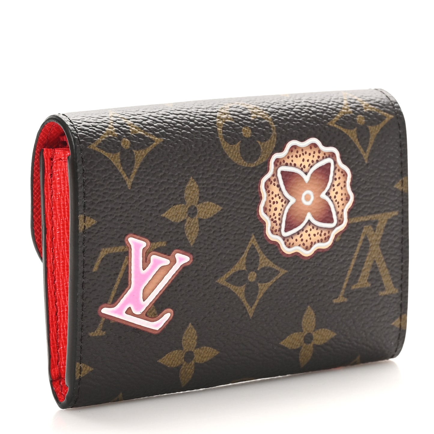 Monogram 2024 Christmas Animation Candy Factory Rosalie Coin Purse Candy Red