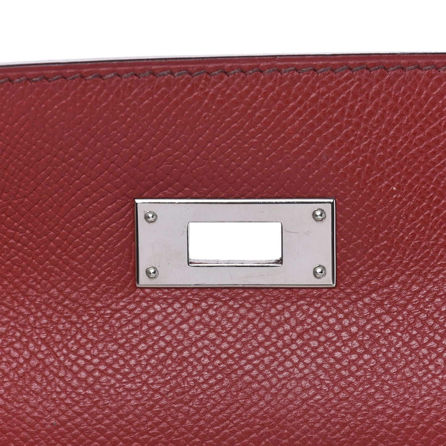 Epsom Kelly Sellier 32 Rouge Garance