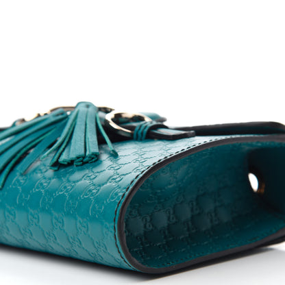 Gucci Microguccissima Mini Emily Shoulder Bag Deep Cobalt 7 of 10