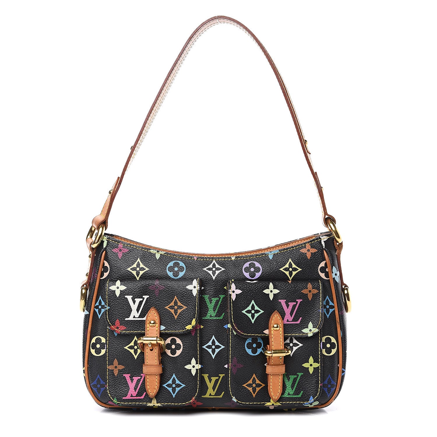 Louis Vuitton Monogram Multicolor Lodge PM Black 1 of 16