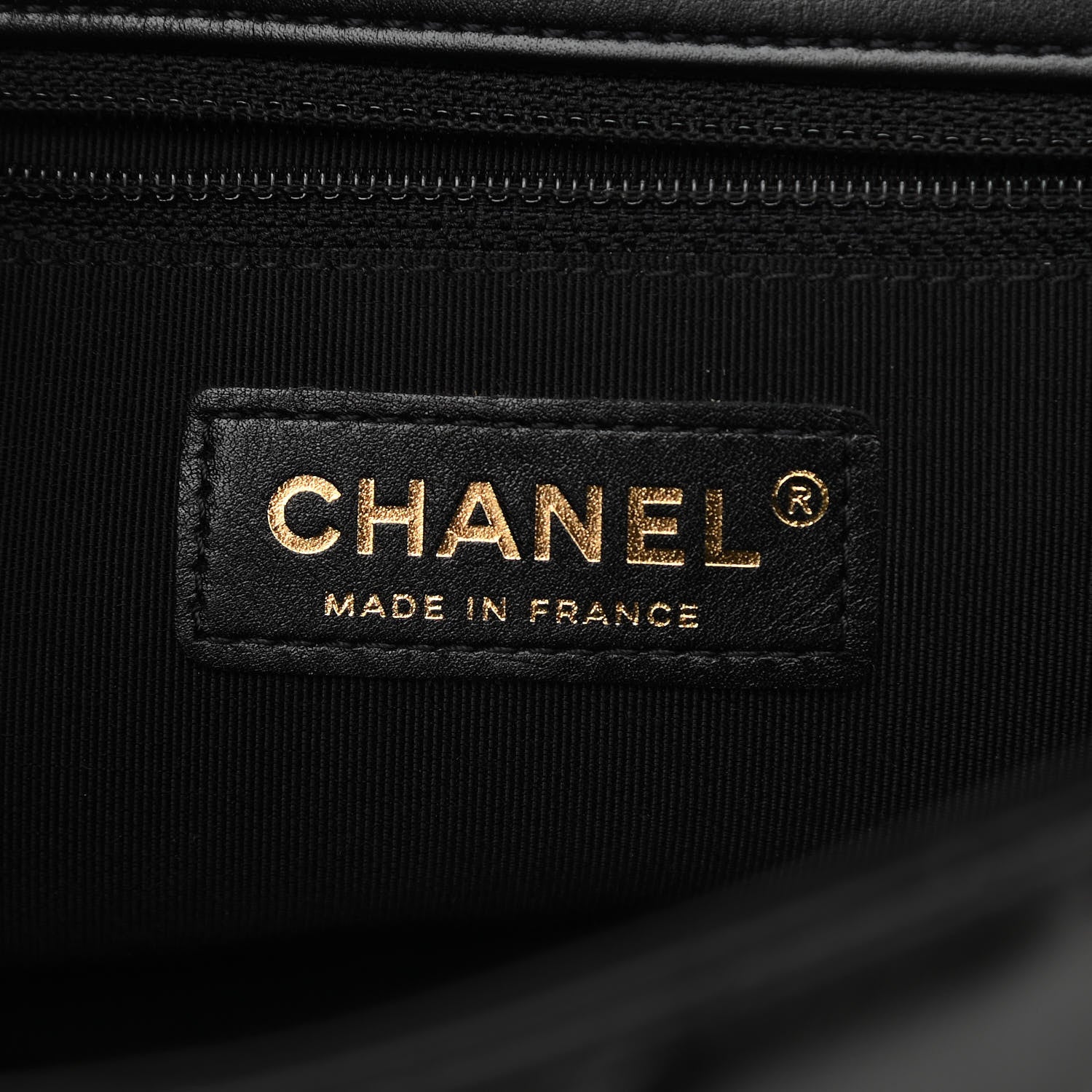 Chanel Crumpled Calfskin Medium Chain All Over Flap Black 5 of 14