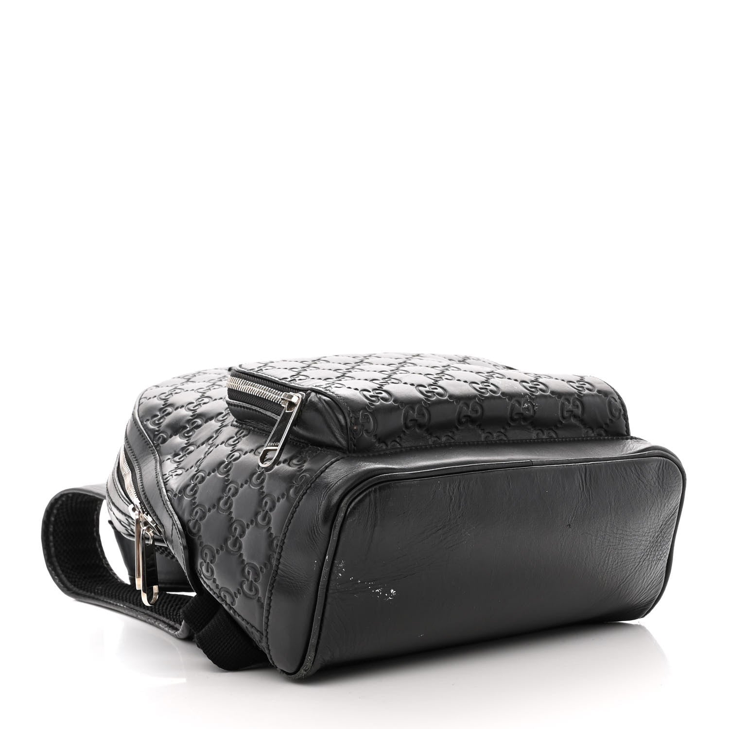 Gucci Guccissima Signature Small Day Backpack Black 4 of 19