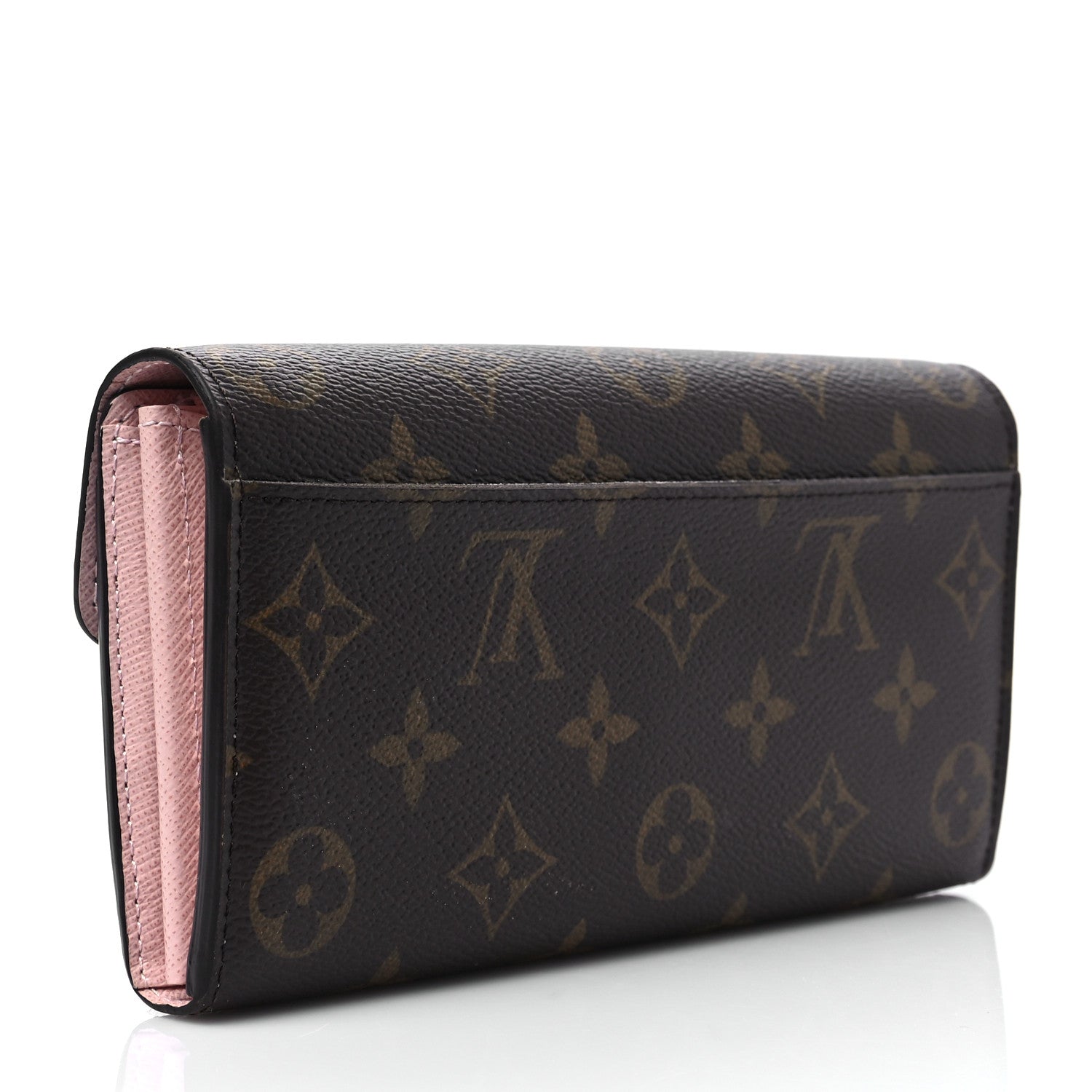 Louis Vuitton Monogram Sarah Wallet NM Rose Ballerine 3 of 7