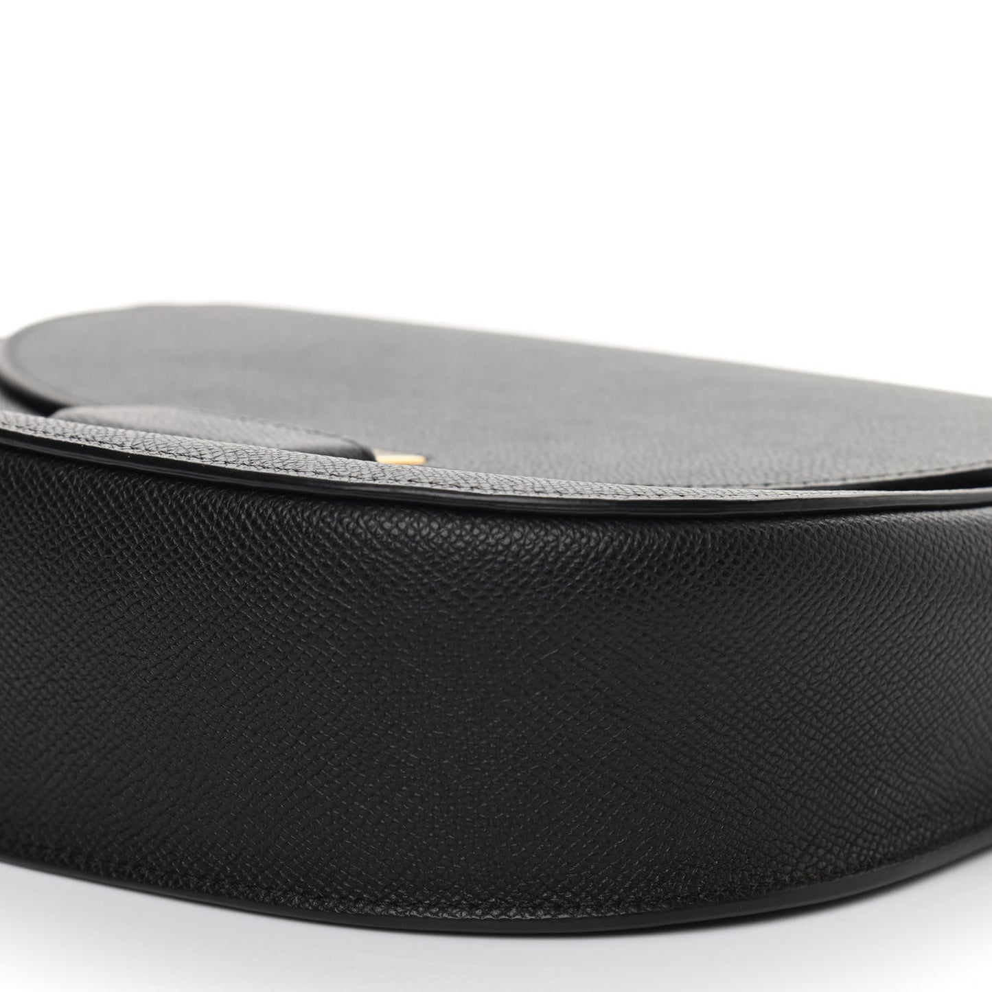 Grained Calfskin Compact Trotteur Black