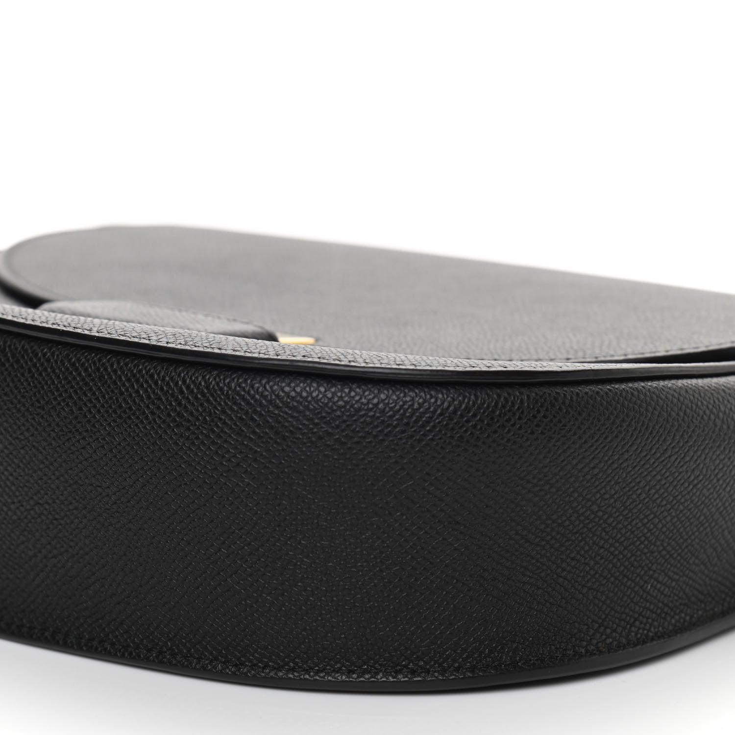 Celine Grained Calfskin Compact Trotteur Black 10 of 11