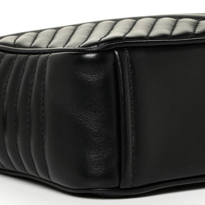 Prada Soft Calfskin Impunture Diagramme Camera Bag Black 8 of 12