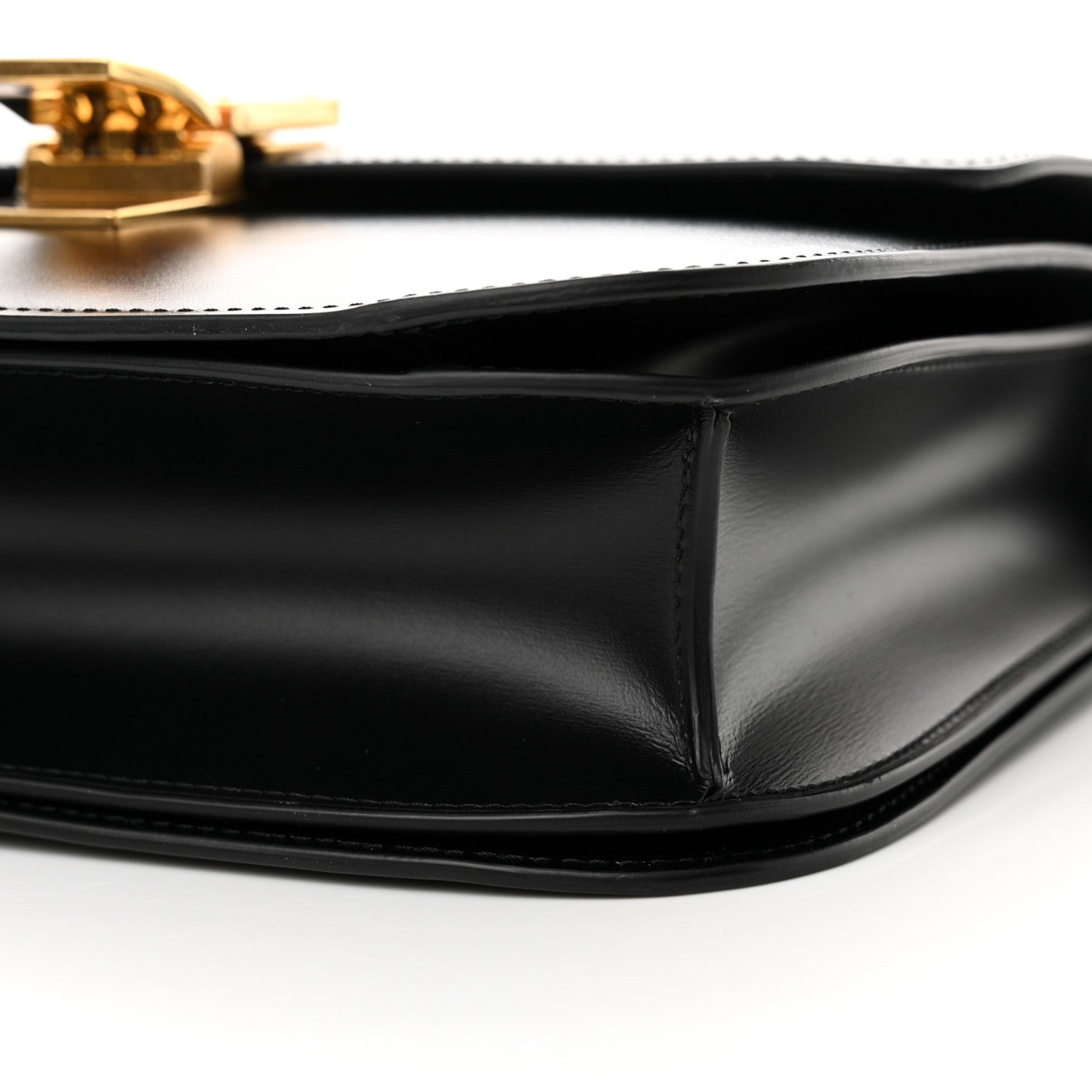 Celine Box Calfskin Medium Classic Box Flap Bag Black 10 of 11