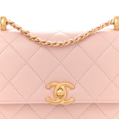 Chanel Calfskin Quilted Mini Perfect Fit Flap Light Pink 8 of 11
