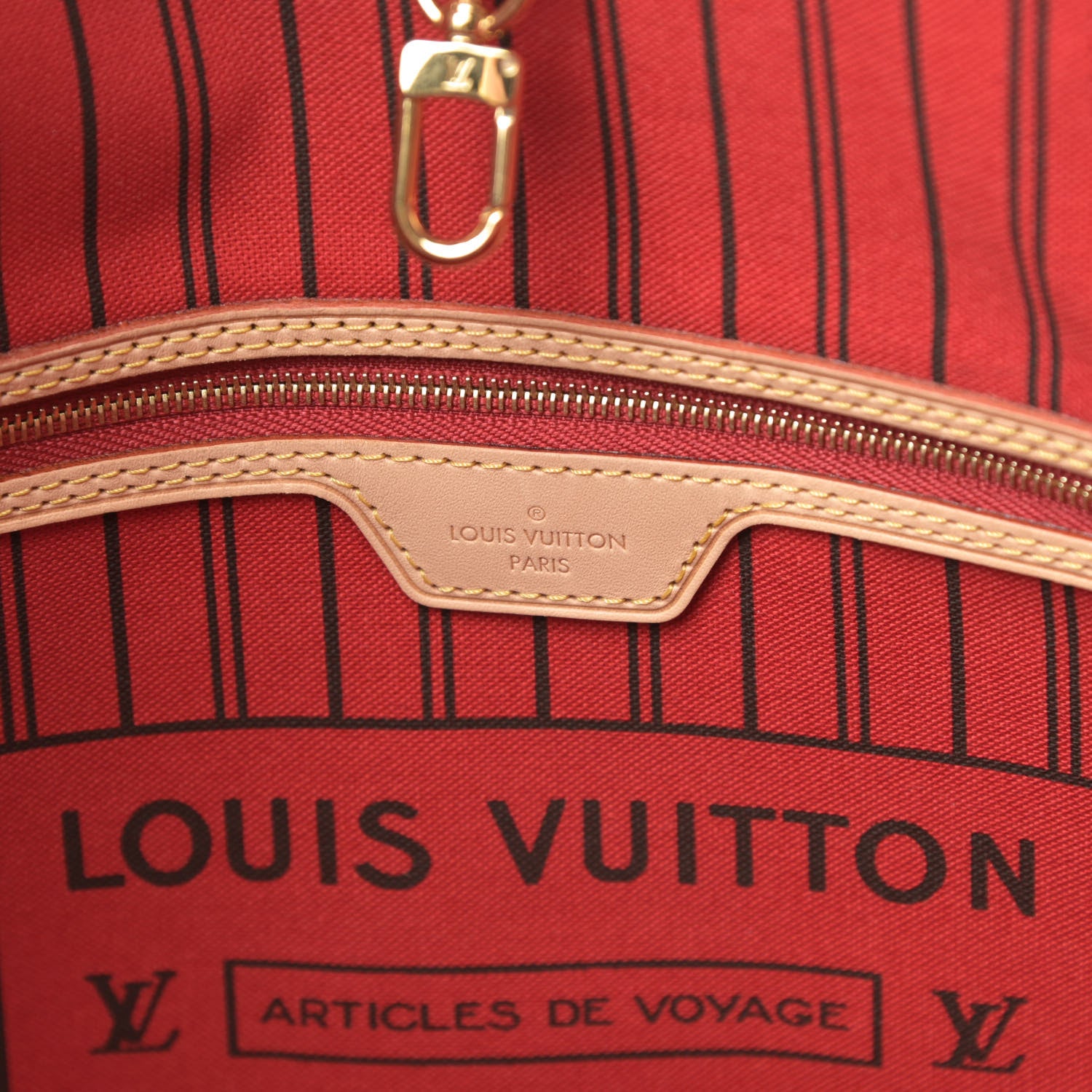 Louis Vuitton Monogram Neo Neverfull MM Cherry 6 of 11