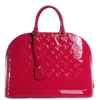 Louis Vuitton Vernis Alma GM Rose Indien 1 of 8