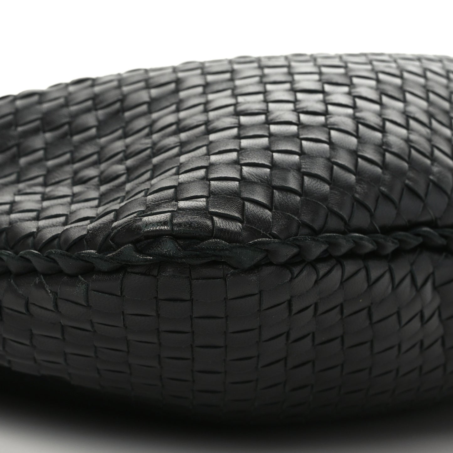 Nappa Intrecciato Large Veneta Hobo Black