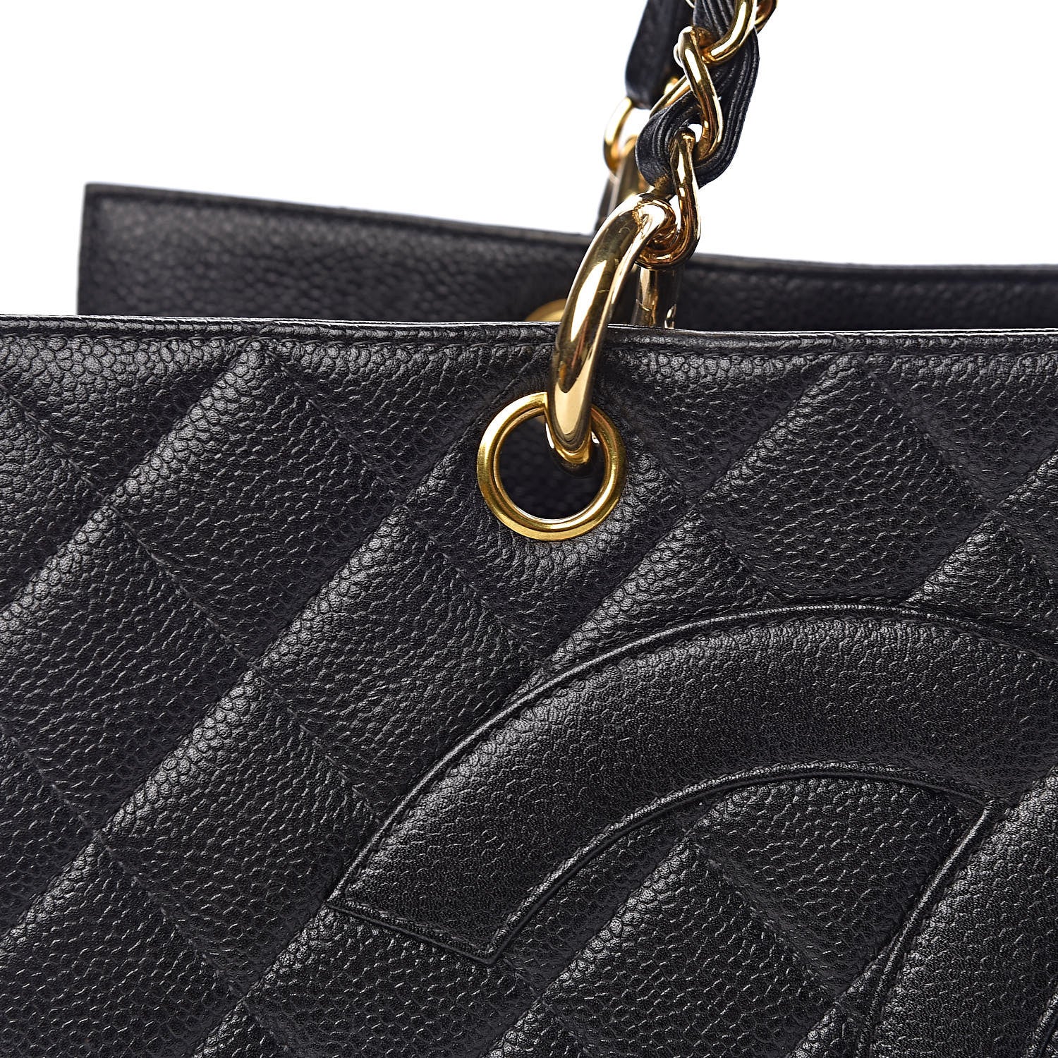 Chanel Caviar Quilted Timeless CC Tote Black 13 of 13