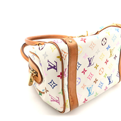 Louis Vuitton Monogram Multicolor Priscilla White 8 of 9