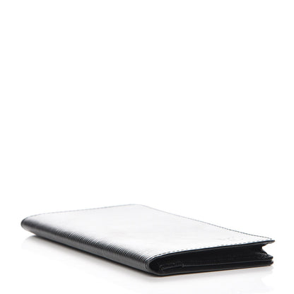 Louis Vuitton Epi Checkbook Organizer Wallet Black 4 of 7