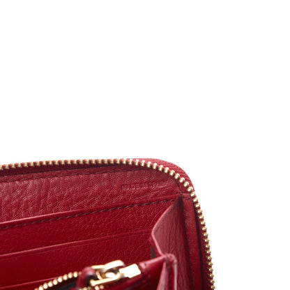 Chloe Grained Calfskin Marcie Long Zip Around Wallet Red 8 of 11