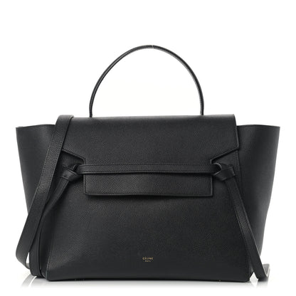 Celine Grained Calfskin Mini Belt Bag Black 1 of 21