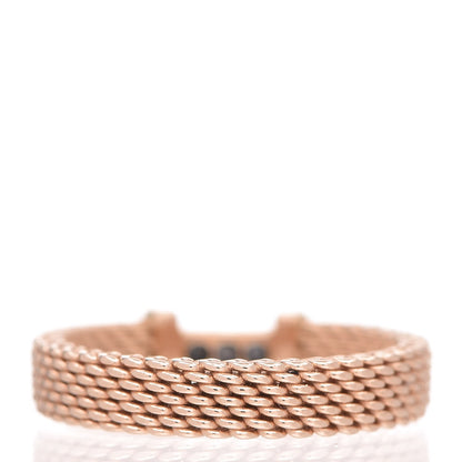 Tiffany 18K Rose Gold Diamond Narrow Somerset Ring 47.5 4.25 4 of 6