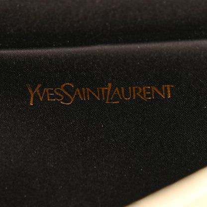 Saint Laurent Metallic Calfskin Monogram Large Belle De Jour Clutch Gold 6 of 9