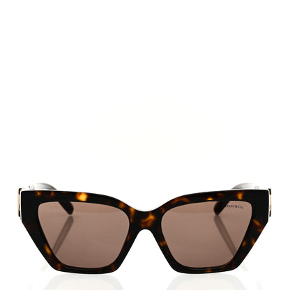 Tiffany Acetate Metal Deco T Sunglasses Brown 2 of 8