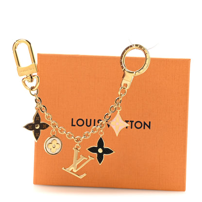 Louis Vuitton Monogram Spring Street Bag Charm Key Holder Gold 4 of 4