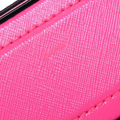 Marc Jacobs Saffiano Small Snapshot Camera Bag Bright Pink 14 of 15
