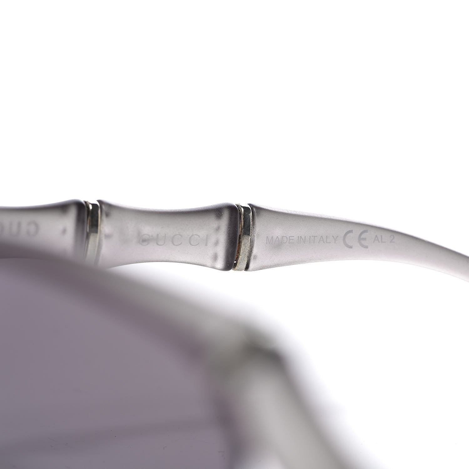 Gucci Bamboo Effect Sunglasses GG 3508/S Grey 6 of 8