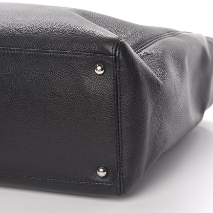 Chanel Calfskin Cerf Shopper Tote Black 14 of 14