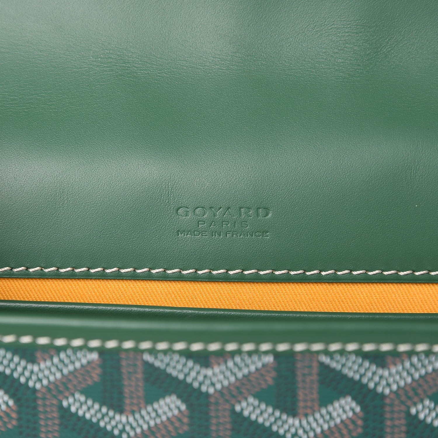Goyard Goyardine Belvedere II PM Messenger Bag Green 6 of 6