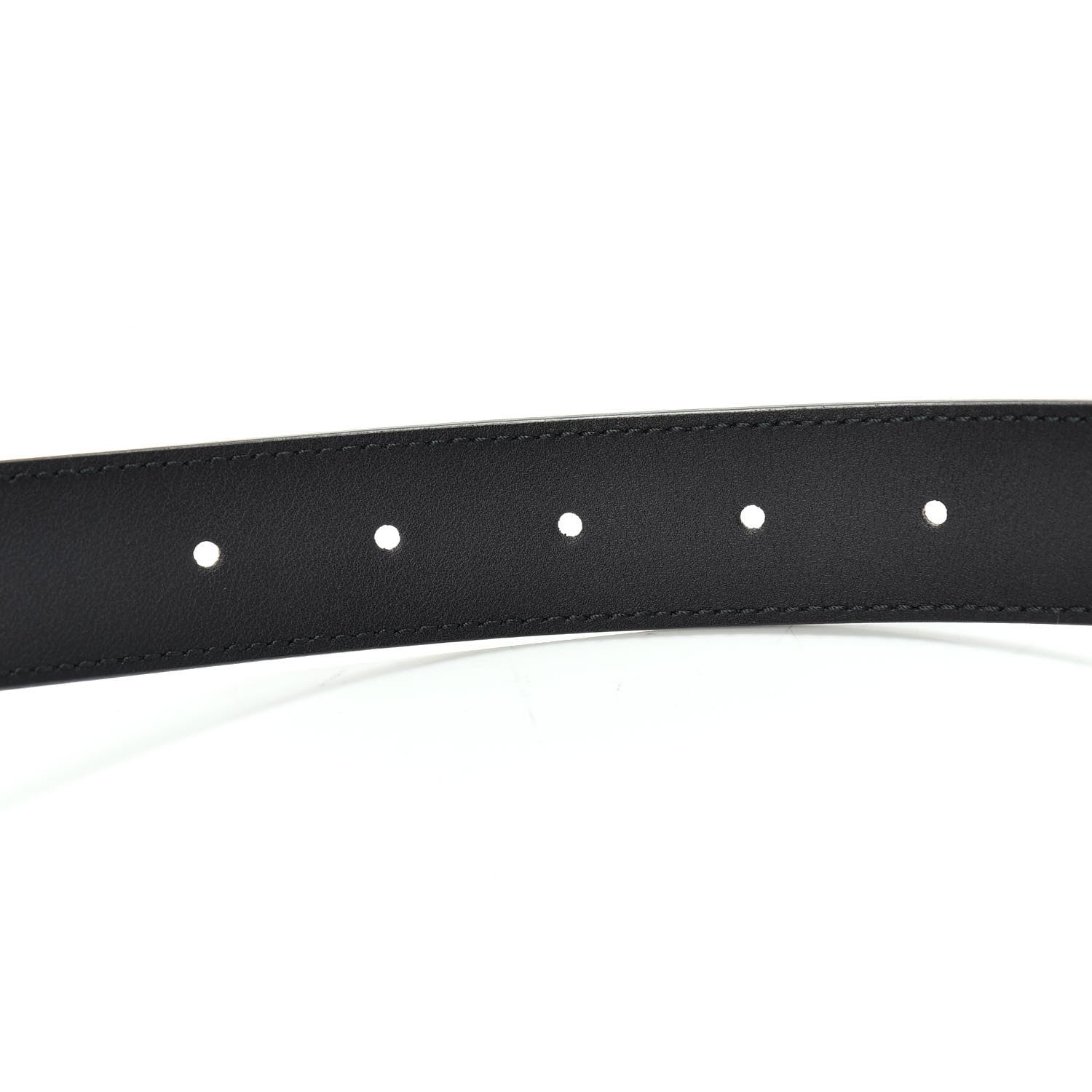 Gucci Calfskin Double G 30mm Belt 85 34 Black 4 of 6