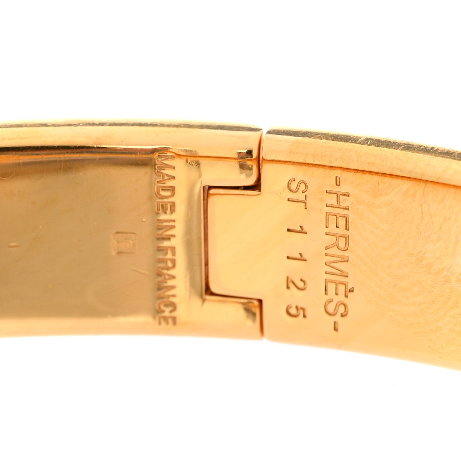 Hermes Enamel Narrow Clic Clac H Bracelet PM Black 4 of 4