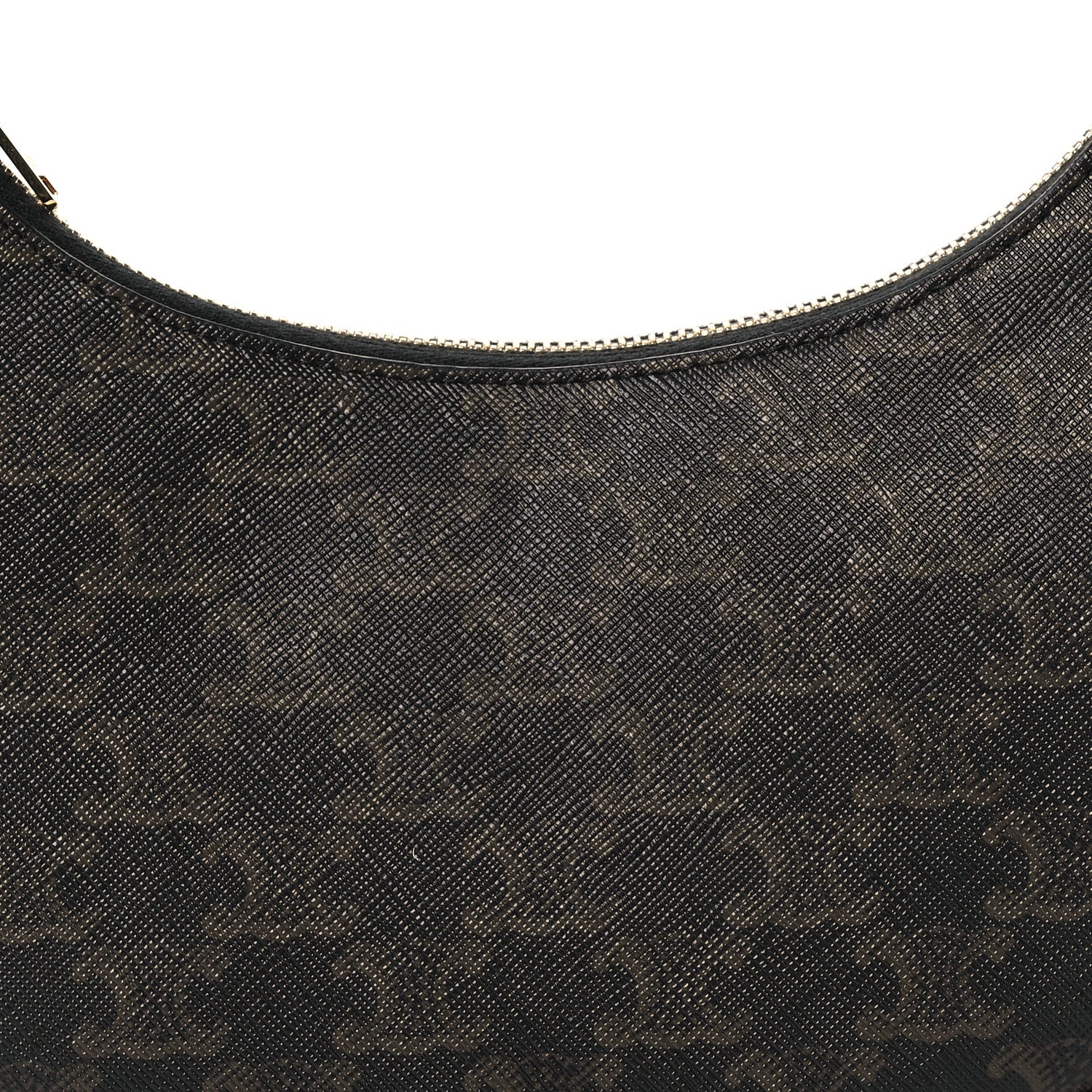 Celine Triomphe Canvas Calfskin Ava Shoulder Bag Tan 9 of 13