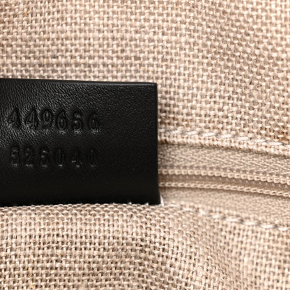 Gucci Soft Microguccissima Small Zippered Satchel Black 7 of 11