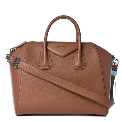 Givenchy Sugar Goatskin Medium Antigona Cognac 1 of 15