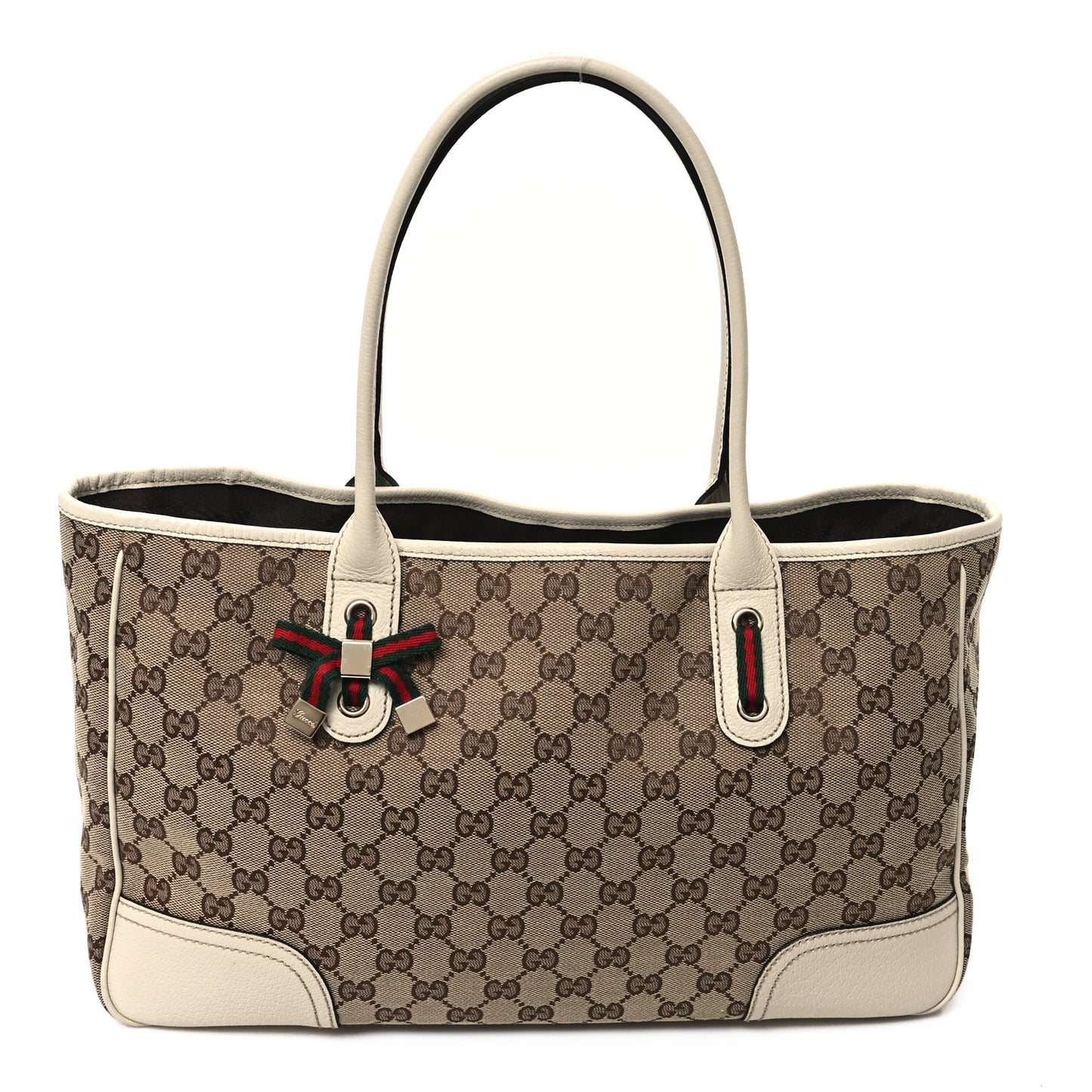 Monogram Medium Princy Tote Off White