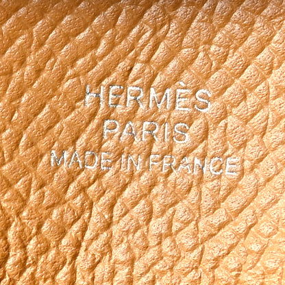 Hermes Epsom Bastia Verso Coin Purse Nata Sesame 6 of 8
