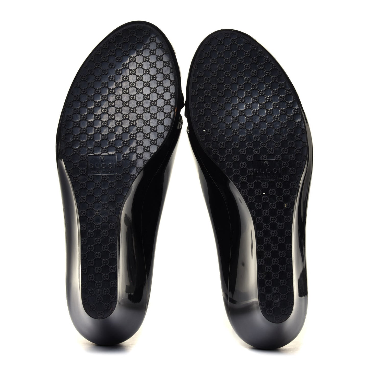 Rubber Jelly Marola Wedges 36 Black