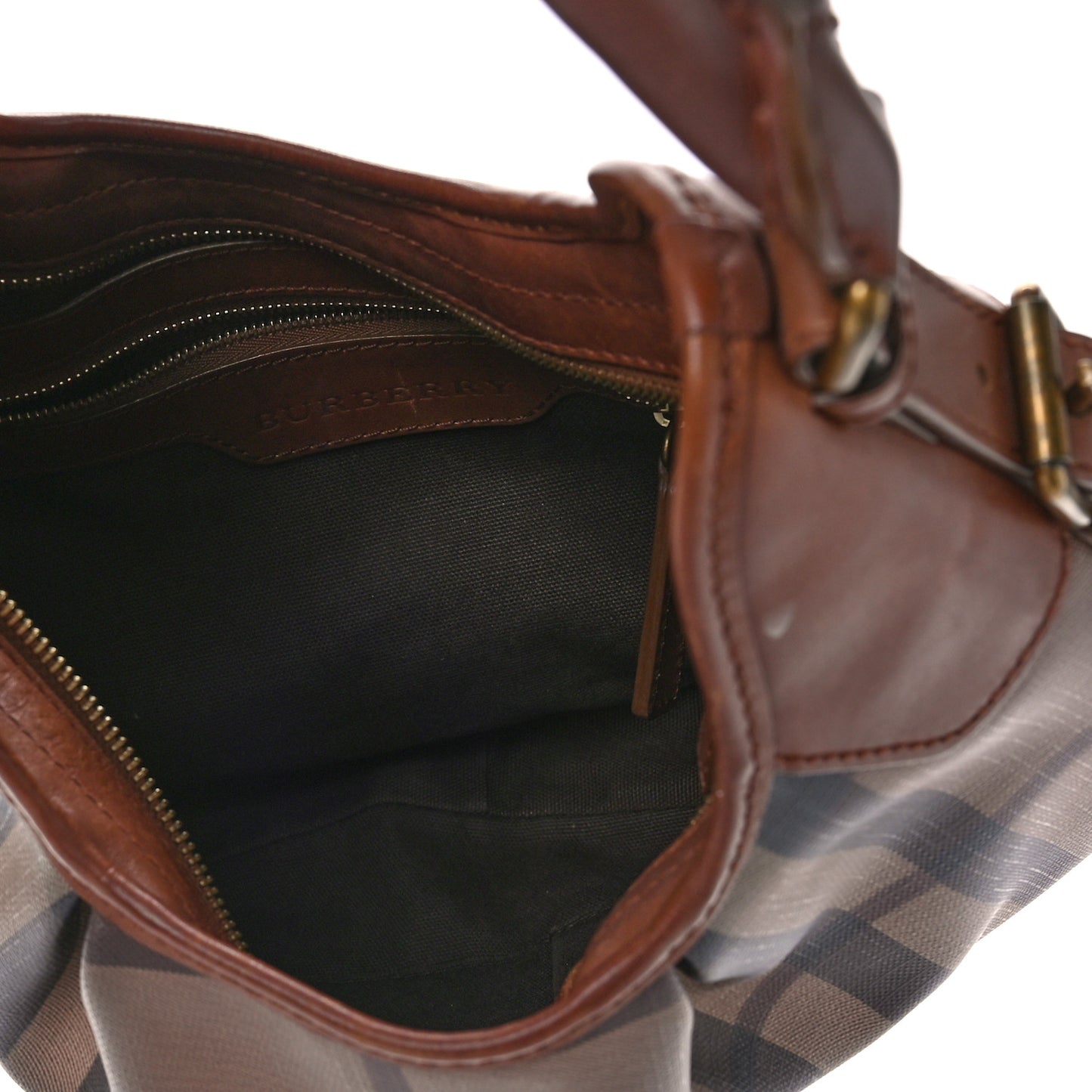 Smoked Check Brooklyn Hobo Tan