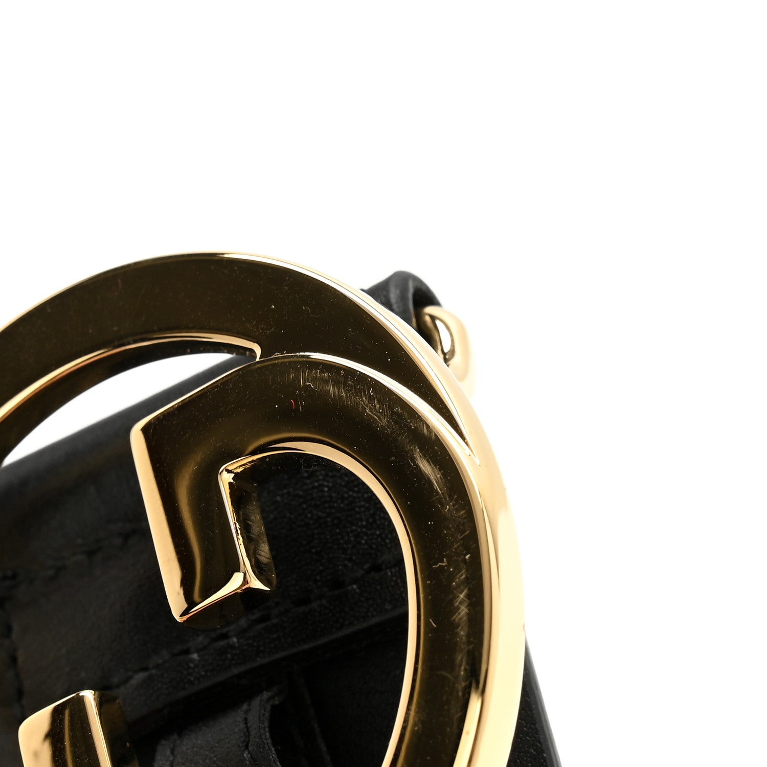 Gucci Ciny Lux Calfskin Blondie 40mm Belt 95 38 Black 6 of 7
