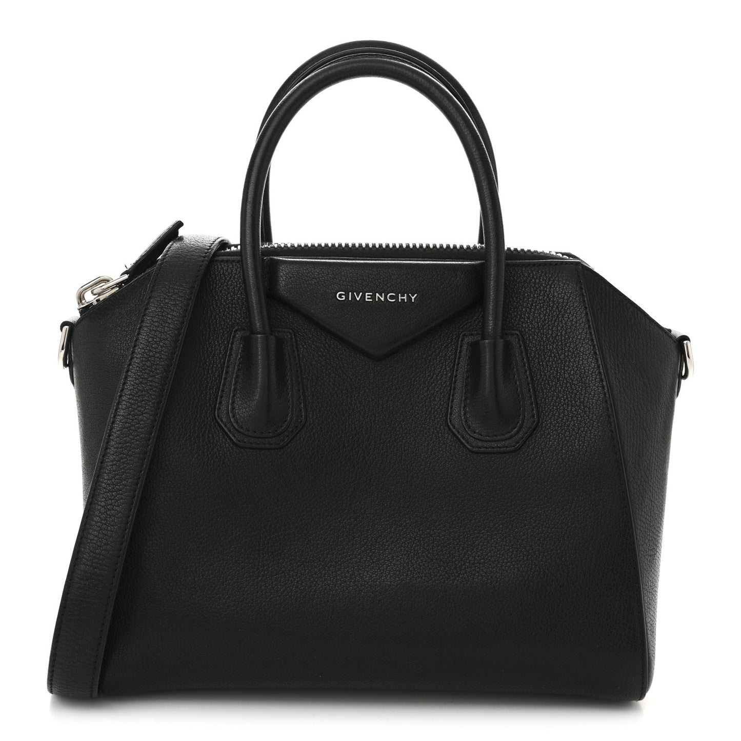 Sugar Goatskin Small Antigona Black