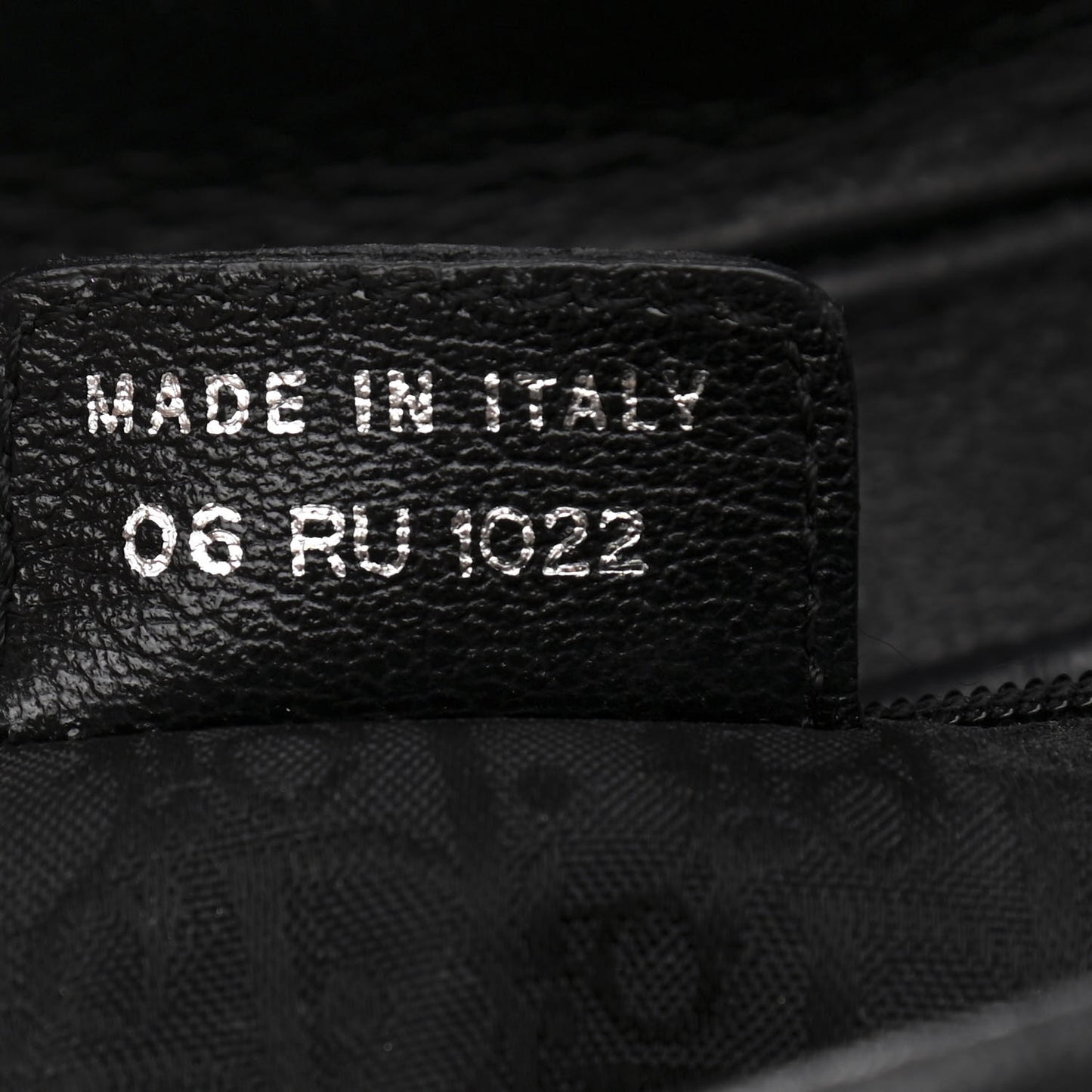 Calfskin Saddle Bag Black