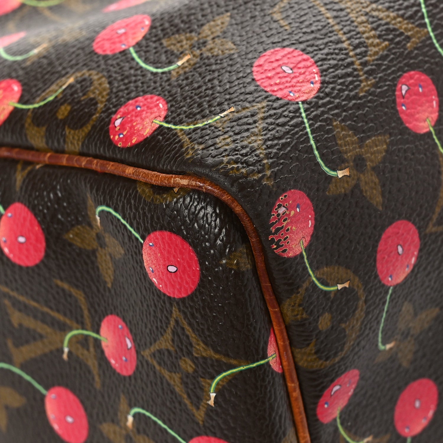 Louis Vuitton Monogram Cerises Speedy 25 10 of 13