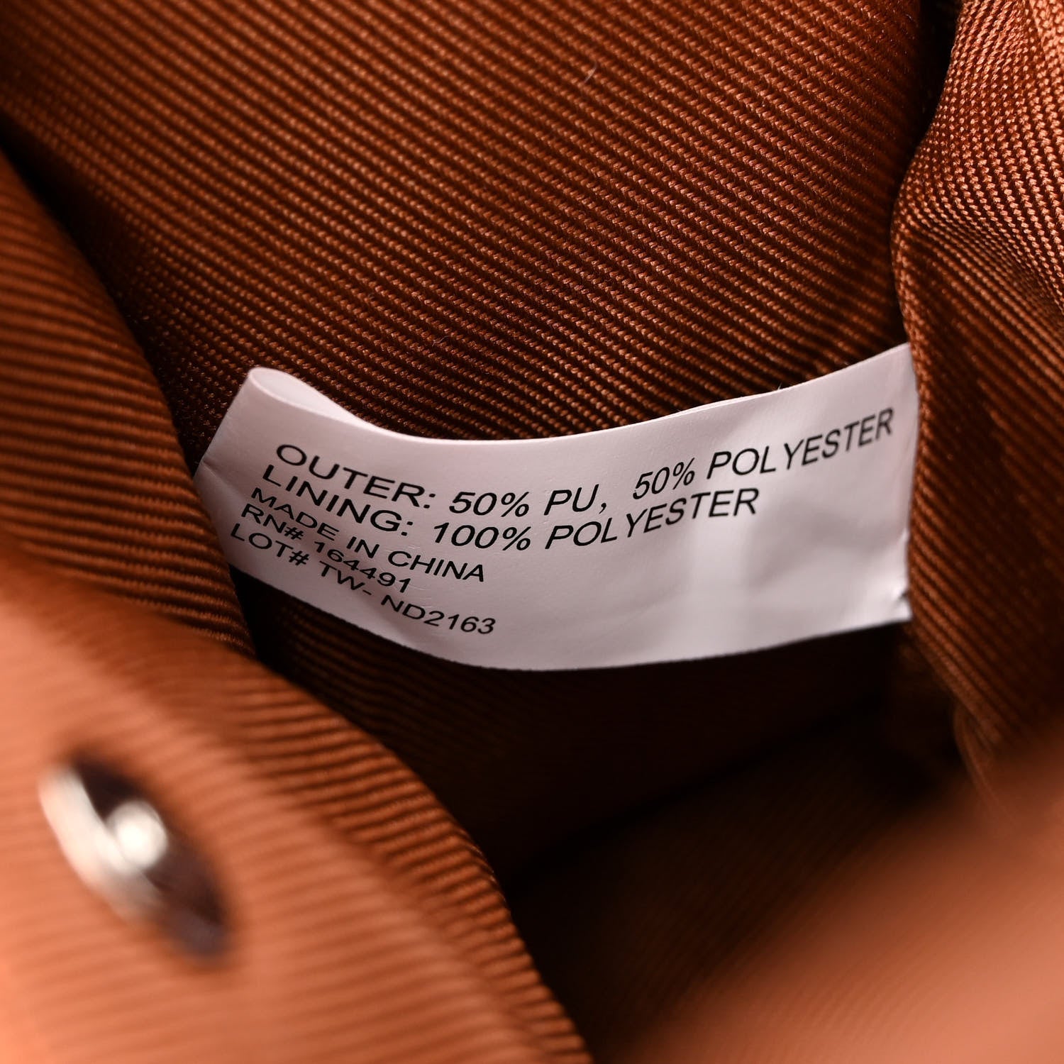 Telfar Vegan Leather Small Shopping Bag Tan 7 of 10