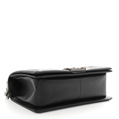 Chanel Caviar Quilted Medium Boy Flap Black 4 of 9