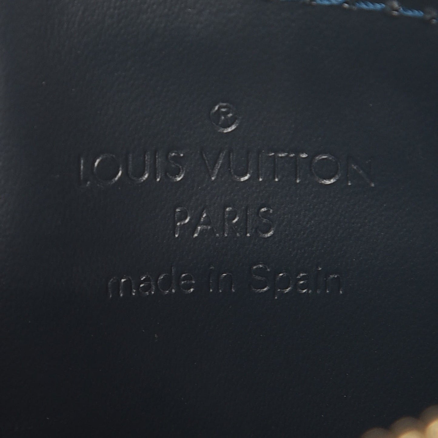 Vernis Key Pouch Blue Nuit