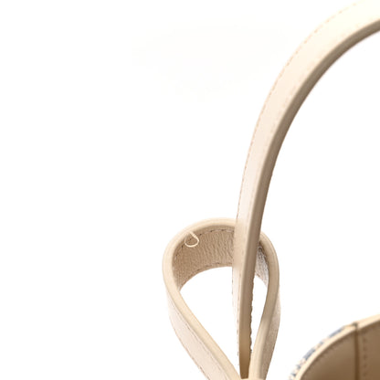 Christian Dior Oblique Calfskin Medium Signature Bucket Bag Beige 11 of 12